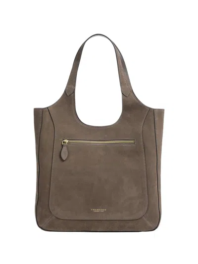 The Bridge Shoulder Bag Luce Soft In Gray