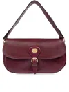 The Bridge Buckle-fastening Leather Shoulder Bag In Multi