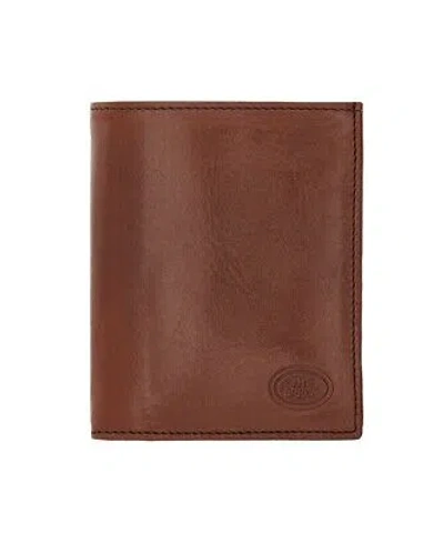 Pre-owned The Bridge Story Men's Wallet With Coin Purse, 11 + 2 Cc, Leather Brown 0
