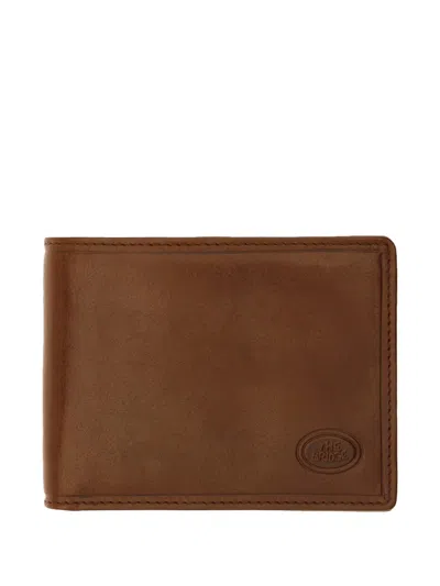 The Bridge Story Uomo Logo-debossed Leather Wallet In Brown