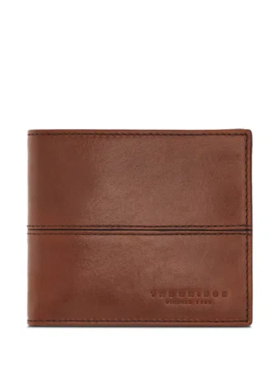 The Bridge Vespucci Leather Coin-pocket Wallet In Brown