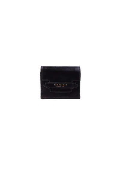 The Bridge Wallets Black In Nero Neri E Grigi