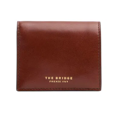 The Bridge Wallets Leather In Cuoio Scuri