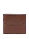 The Bridge Leather Bi-fold Wallet In Brown
