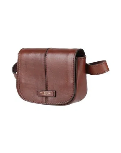 The Bridge Woman Belt Bag Tan Size - Leather In Brown