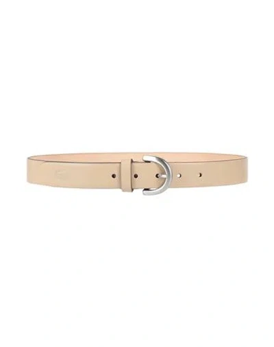 The Bridge Woman Belt Beige Size 32 Leather