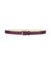 The Bridge Woman Belt Blush Size 36 Leather In Purple
