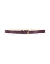 The Bridge Woman Belt Purple Size 39.5 Leather In Pink