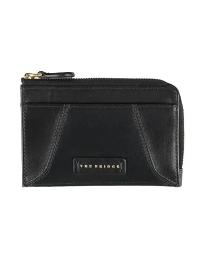 The Bridge Woman Cardholder Black Size - Leather