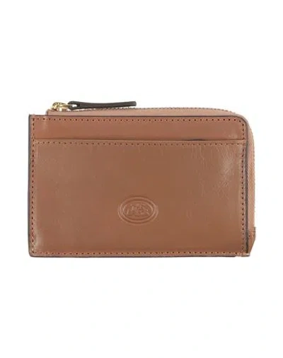 The Bridge Woman Cardholder Khaki Size - Cow Leather In Sand