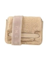 The Bridge Woman Cross-body Bag Beige Size - Cow Leather, Shearling In Sand