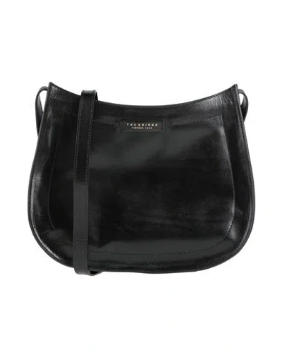The Bridge Woman Cross-body Bag Black Size - Cow Leather