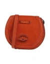 The Bridge Woman Cross-body Bag Brick Size - Leather In Red