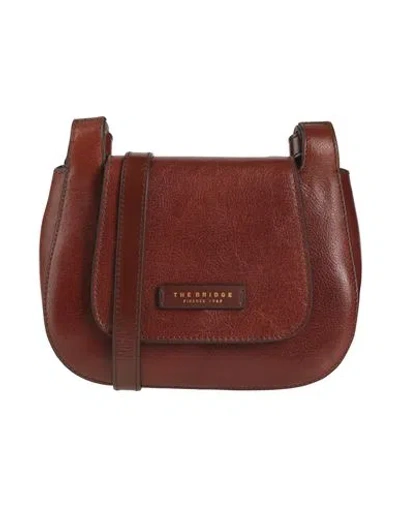 The Bridge Woman Cross-body Bag Brown Size - Cow Leather
