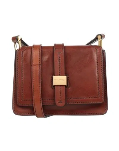 The Bridge Woman Cross-body Bag Brown Size - Leather