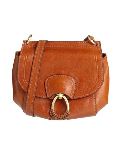 The Bridge Woman Cross-body Bag Brown Size - Leather