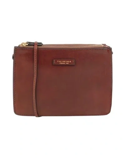 The Bridge Woman Cross-body Bag Brown Size - Soft Leather