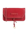 The Bridge Woman Cross-body Bag Burgundy Size - Leather In Red