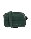 The Bridge Woman Cross-body Bag Dark Green Size - Leather
