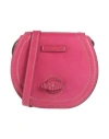 The Bridge Woman Cross-body Bag Fuchsia Size - Leather In Pink