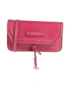 The Bridge Woman Cross-body Bag Fuchsia Size - Leather In Pink