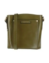 The Bridge Woman Cross-body Bag Military Green Size - Cow Leather, Vegetable-tanned Leather