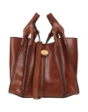 The Bridge Woman Cross-body Bag Tan Size - Cow Leather In Brown
