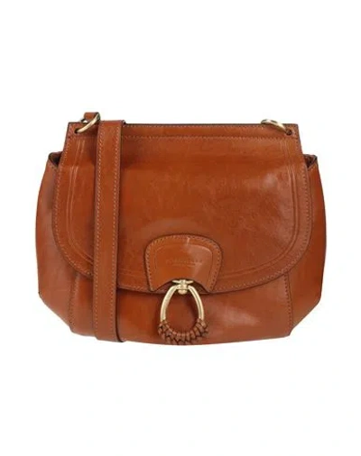 The Bridge Woman Cross-body Bag Tan Size - Leather In Brown