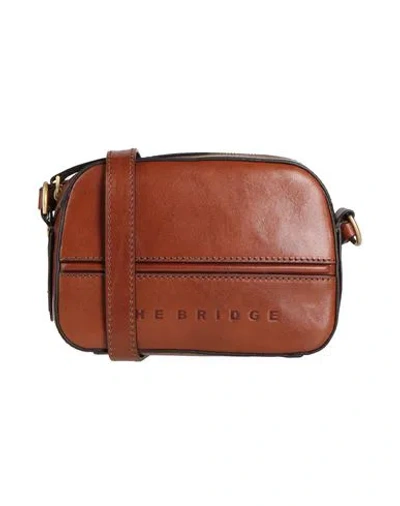 The Bridge Woman Cross-body Bag Tan Size - Leather In Brown