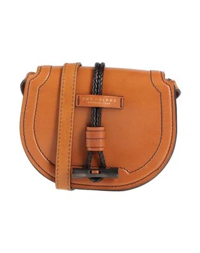 The Bridge Woman Cross-body Bag Tan Size - Leather In Brown