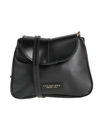 The Bridge Woman Cross-body Bag Black Size - Cow Leather