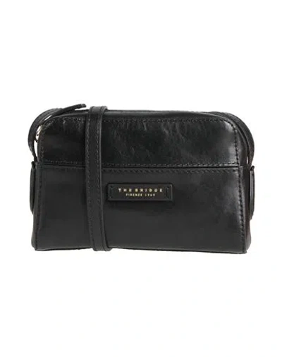 The Bridge Woman Cross-body Bag Black Size - Leather