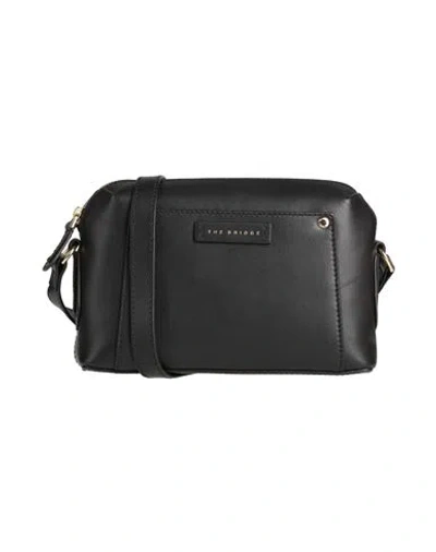 The Bridge Woman Cross-body Bag Black Size - Leather