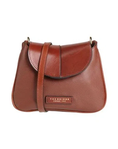 The Bridge Woman Cross-body Bag Brown Size - Cow Leather