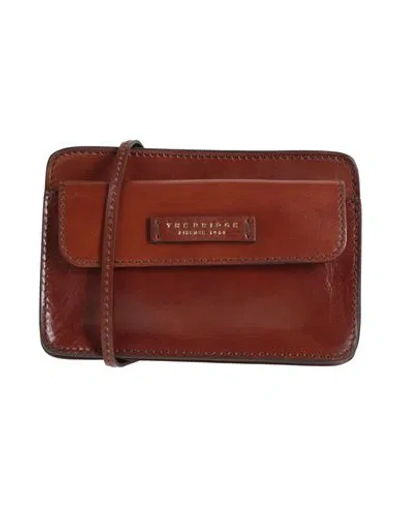 The Bridge Woman Cross-body Bag Brown Size - Leather