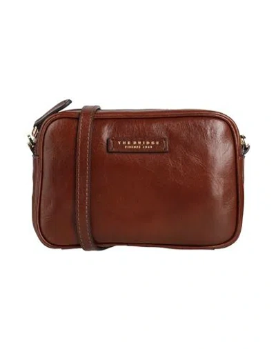 The Bridge Woman Cross-body Bag Tan Size - Leather In Brown