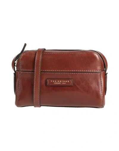 The Bridge Woman Cross-body Bag Tan Size - Leather In Brown