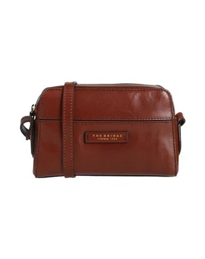 The Bridge Woman Cross-body Bag Tan Size - Leather In Brown