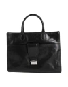 The Bridge Woman Handbag Black Size - Leather In Orange