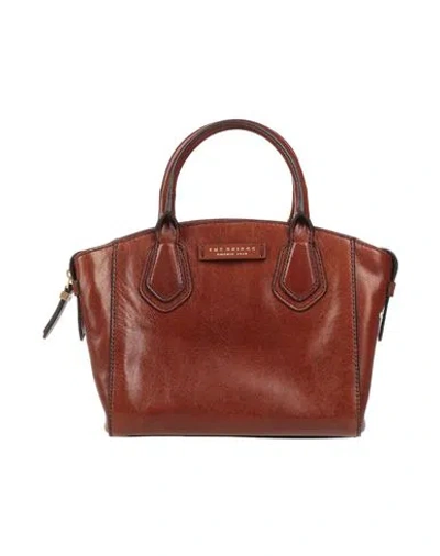 The Bridge Woman Handbag Brown Size - Leather