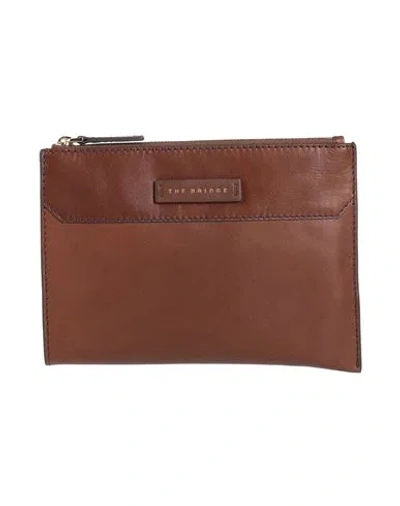 The Bridge Woman Handbag Brown Size - Leather