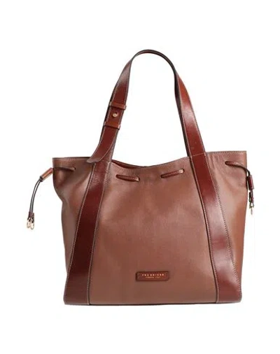 The Bridge Woman Handbag Brown Size - Leather