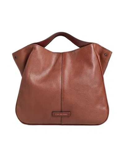 The Bridge Woman Handbag Brown Size - Leather