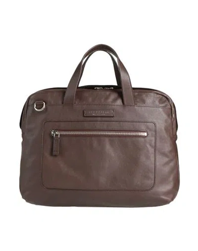 The Bridge Woman Handbag Chocolate Brown Size - Leather