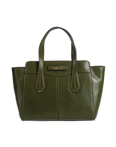 The Bridge Woman Handbag Dark Green Size - Leather