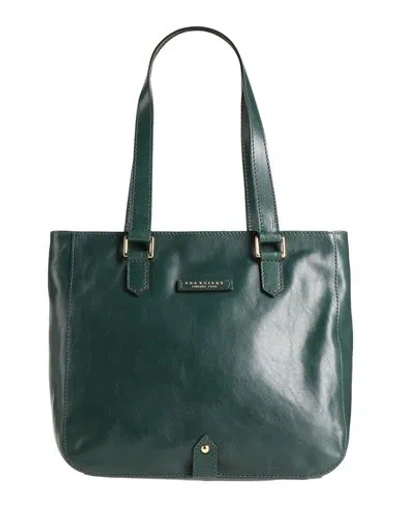 The Bridge Woman Handbag Dark Green Size - Leather