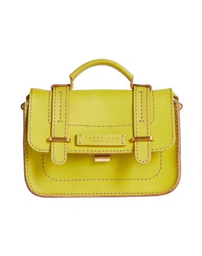 The Bridge Woman Handbag Lime Green Size - Cow Leather