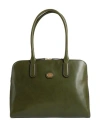 The Bridge Woman Handbag Military Green Size - Leather In Green