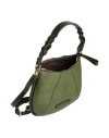 The Bridge Woman Handbag Military Green Size - Leather