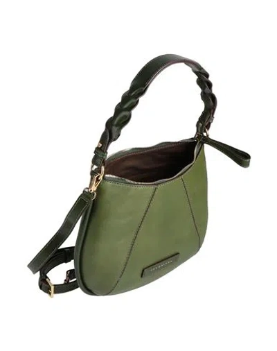 The Bridge Woman Handbag Military Green Size - Leather In Green